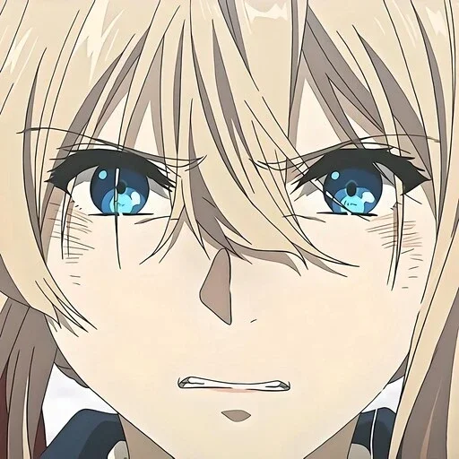 😬 Стикер «Violet Evergarden» для Telegram