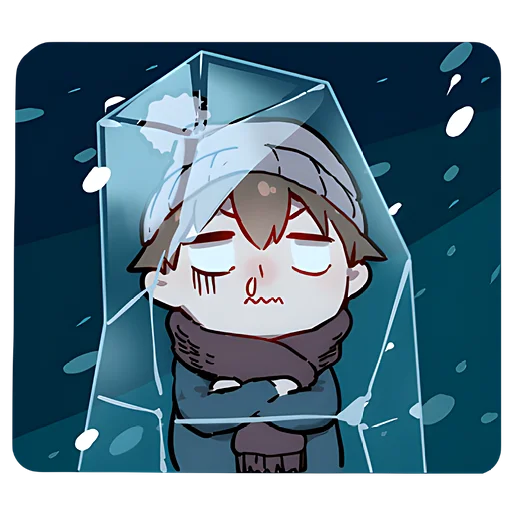 🥶 Стикер «Крутой кун» для Telegram