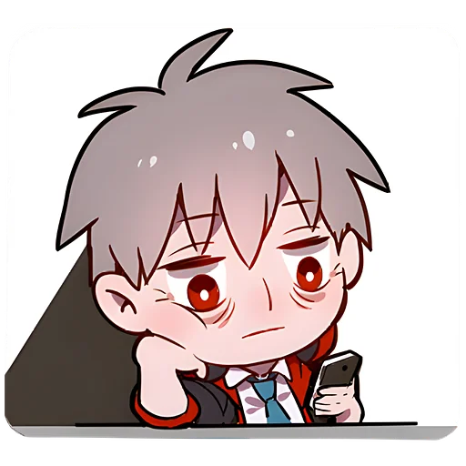 😔 Стикер «Крутой кун» для Telegram