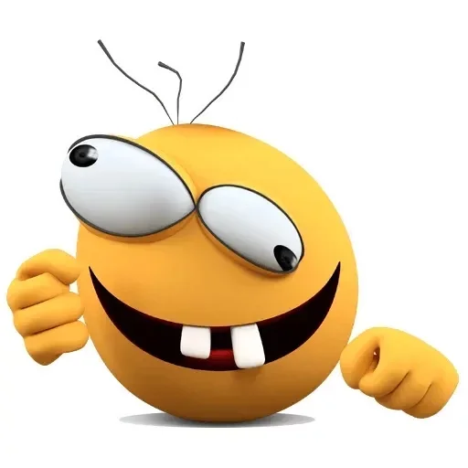 🤪 Стикер «ачё)» для Telegram