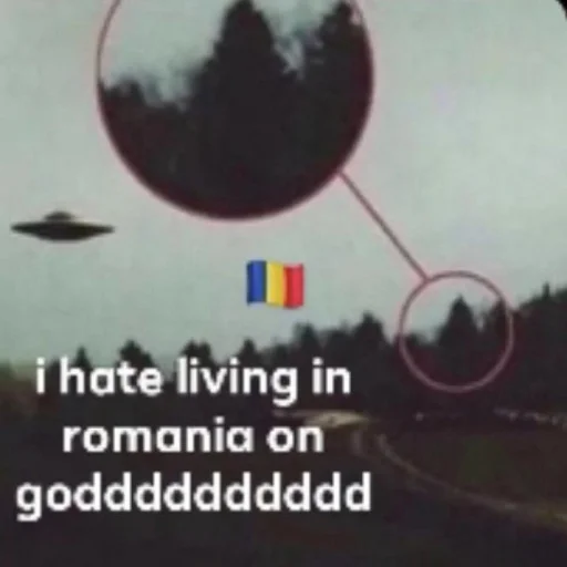 🛸 Стикер «чушь и ерунда» для Telegram