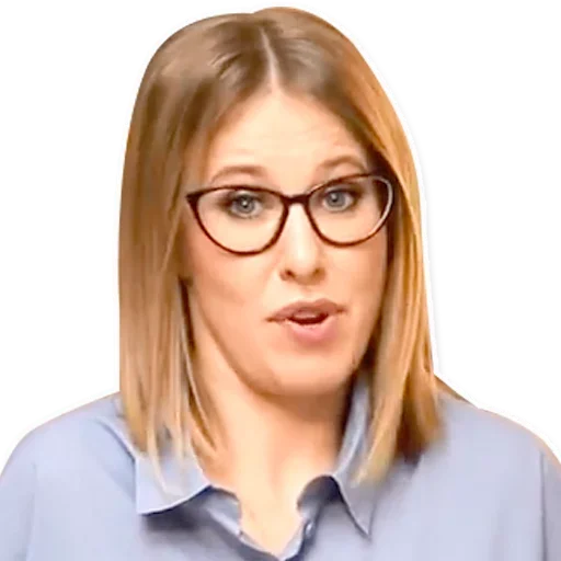 😲 Стикер «Ксения Собчак» для Telegram