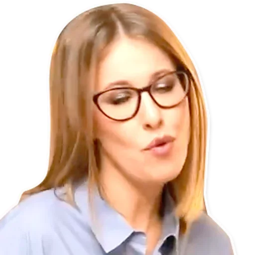 👄 Стикер «Ксения Собчак» для Telegram