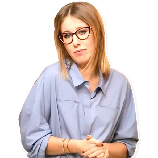 😕 Стикер «Ксения Собчак» для Telegram