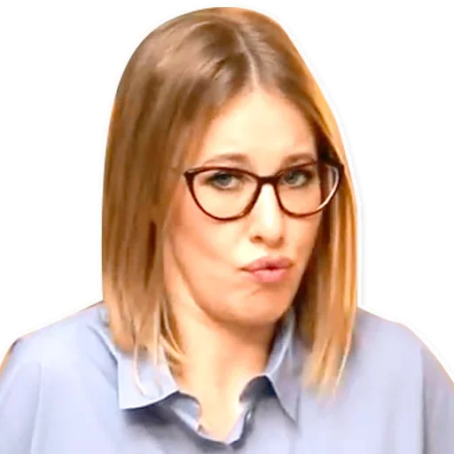 😙 Стикер «Ксения Собчак» для Telegram