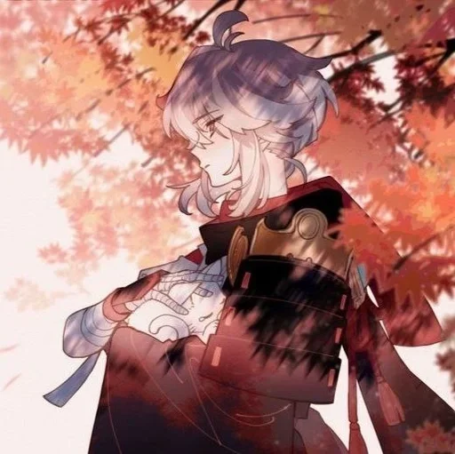 🍃 Стикер «kazuha albedo» для Telegram