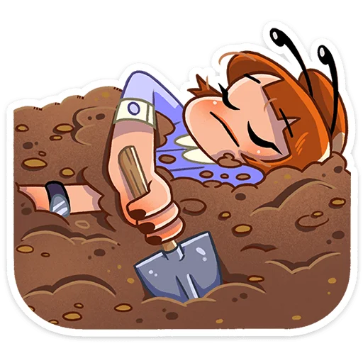 🐝 Стикер «Пчёлка Ксюша» для Telegram
