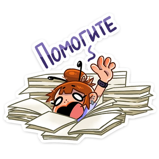 🐝 Стикер «Пчёлка Ксюша» для Telegram