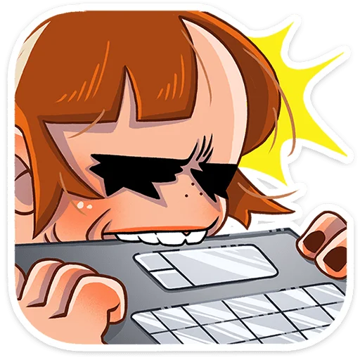 🐝 Стикер «Пчёлка Ксюша» для Telegram