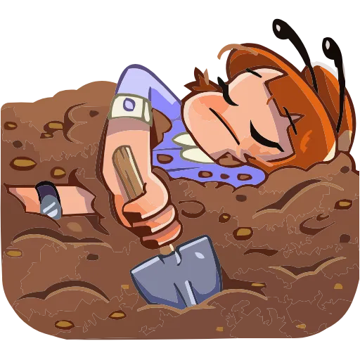 😑 Эмодзи «Пчёлка Ксюша» для Telegram