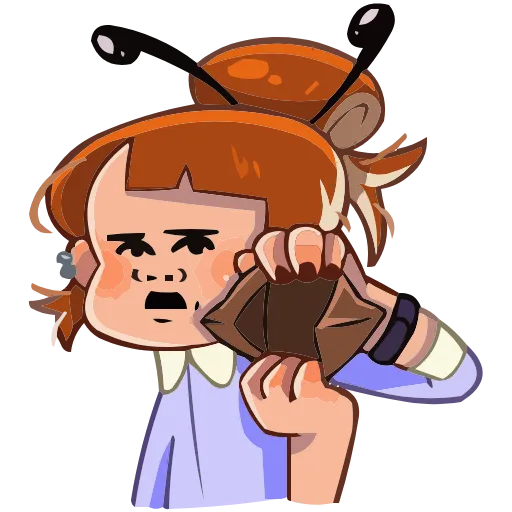 👛 Эмодзи «Пчёлка Ксюша» для Telegram