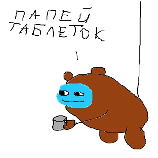 ☕ Стикер «Да кто ты такой?» для Telegram
