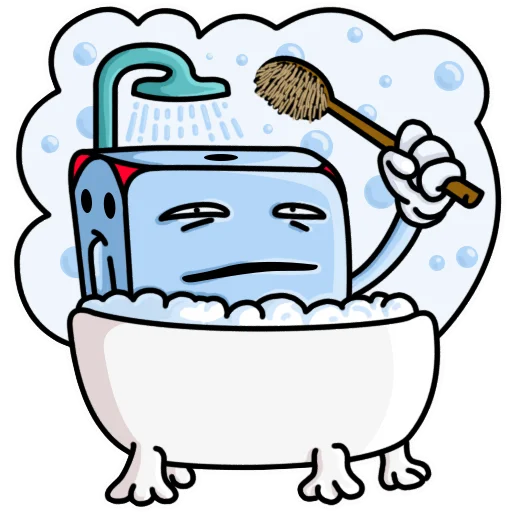 🧖 Стикер «Kubichek» для Telegram