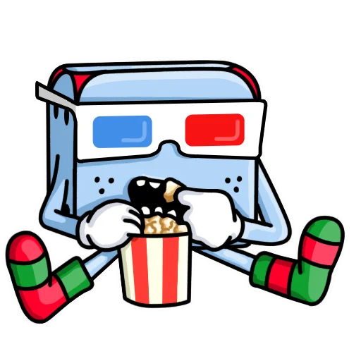 🎦 Стикер «Kubichek» для Telegram