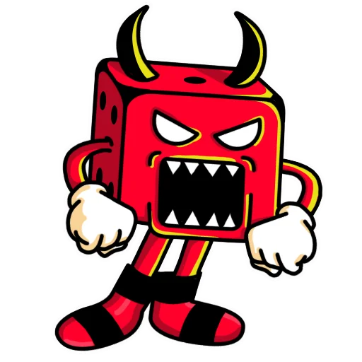😈 Стикер «Kubichek» для Telegram