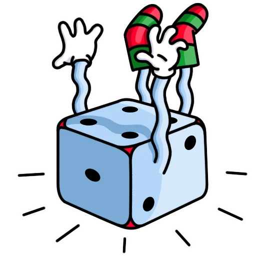 😵 Стикер «Kubichek» для Telegram