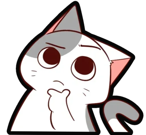 🐈 Стикер «Kucing Nyangami» для Telegram