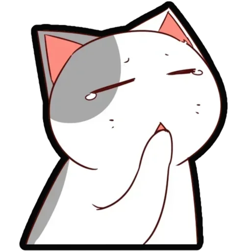 🐈 Стикер «Kucing Nyangami» для Telegram