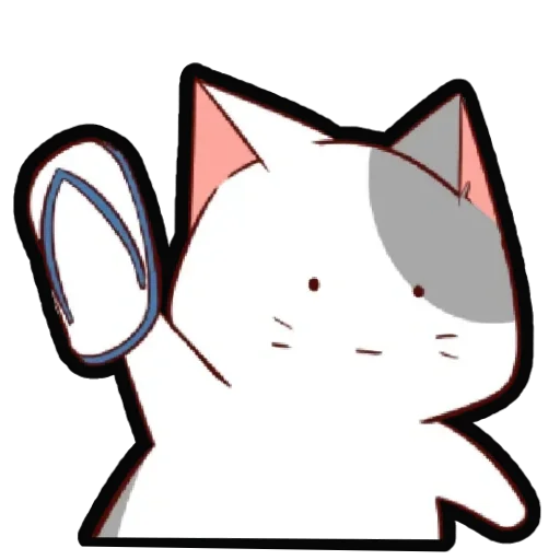 👓 Стикер «Kucing Nyangami» для Telegram