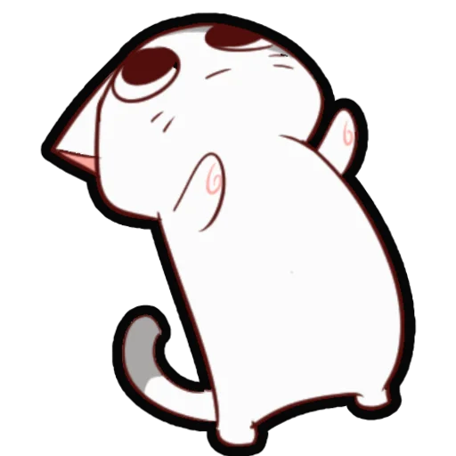 👂 Стикер «Kucing Nyangami» для Telegram