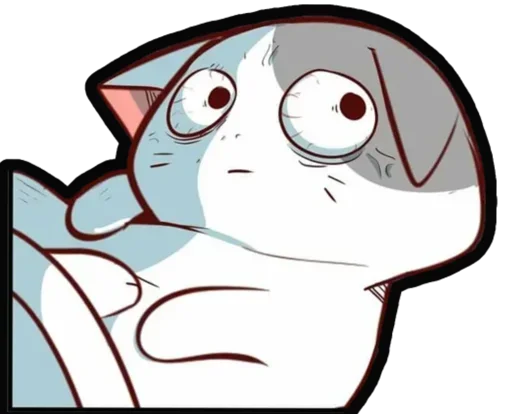 🐈 Стикер «Kucing Nyangami» для Telegram