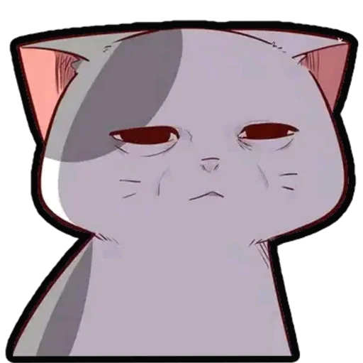 🐈 Стикер «Kucing Nyangami» для Telegram