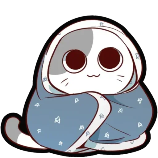 🐈 Стикер «Kucing Nyangami» для Telegram
