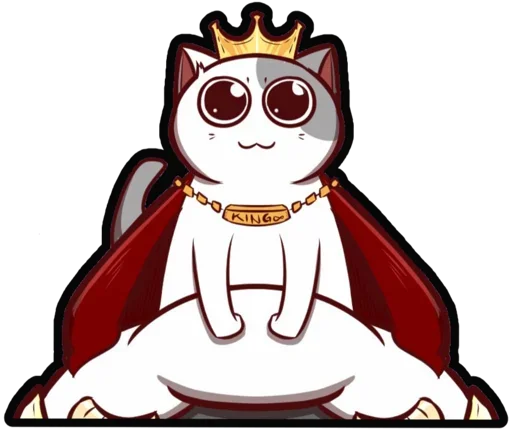 Стикерпак Kucing Nyangami для Telegram