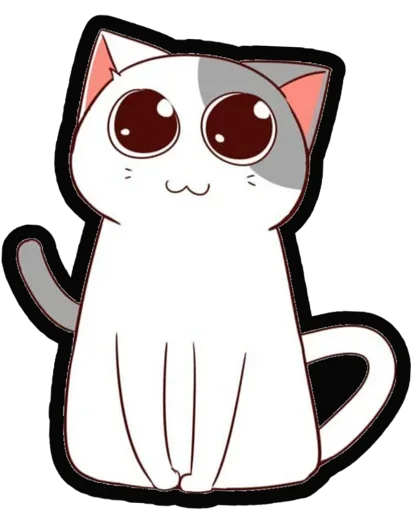 🐈 Стикер «Kucing Nyangami» для Telegram