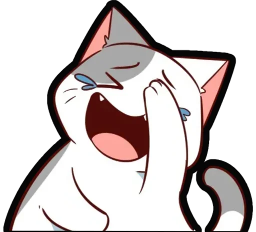 🐈 Стикер «Kucing Nyangami» для Telegram