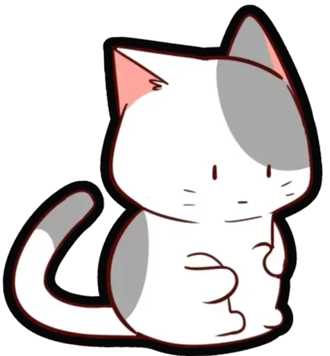 🐈 Стикер «Kucing Nyangami» для Telegram
