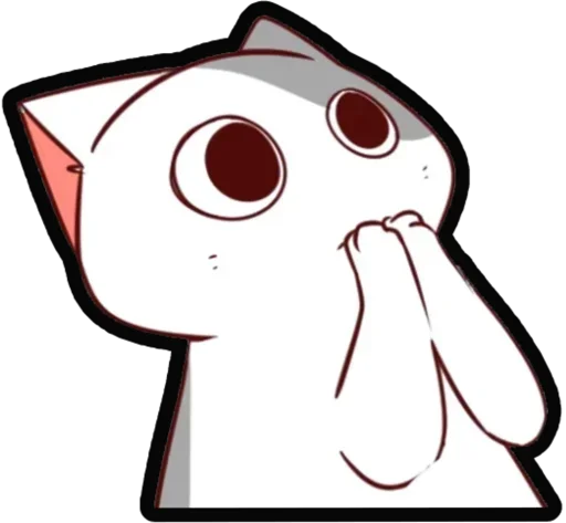🐈 Стикер «Kucing Nyangami» для Telegram