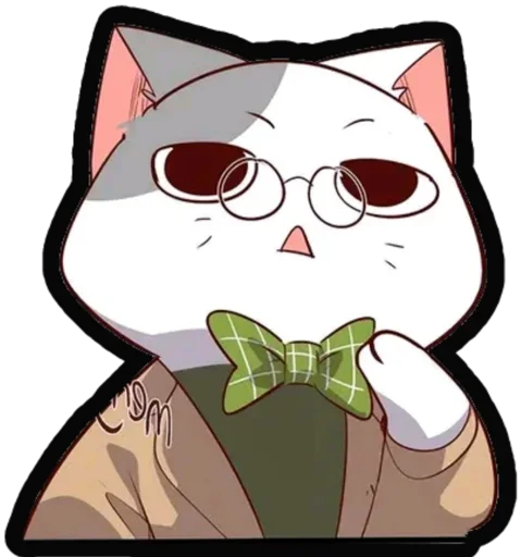 🐈 Стикер «Kucing Nyangami» для Telegram