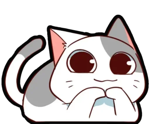 🐈 Стикер «Kucing Nyangami» для Telegram