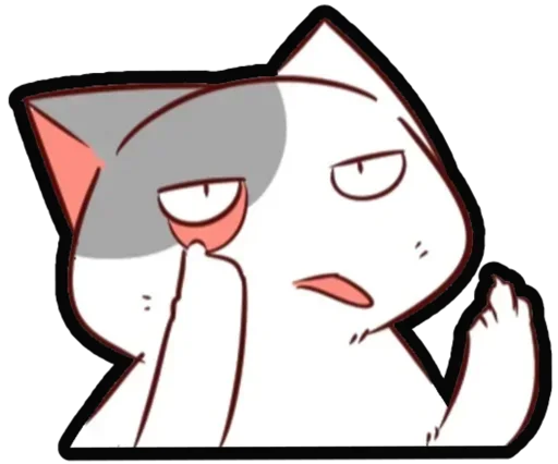 🐈 Стикер «Kucing Nyangami» для Telegram