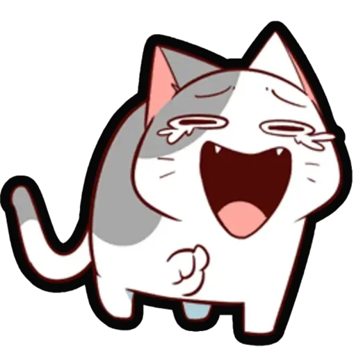 🐈 Стикер «Kucing Nyangami» для Telegram