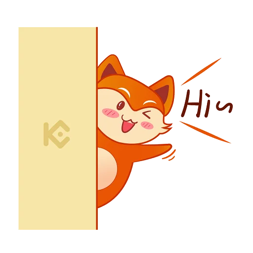 😉 Стикер «New KuCoin KuFox» для Telegram