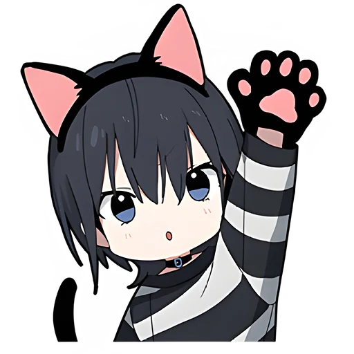 👋 Стикер «Кудере кун Kudere Kun» для Telegram