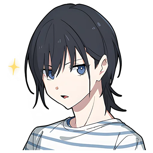😳 Стикер «Кудере кун Kudere Kun» для Telegram