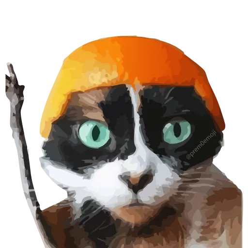Стикер 2 Куки кот