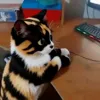Стикер 23 Куки кот