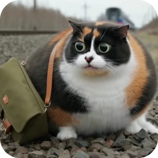🐱 Стикер «Куки под дозой» для Telegram