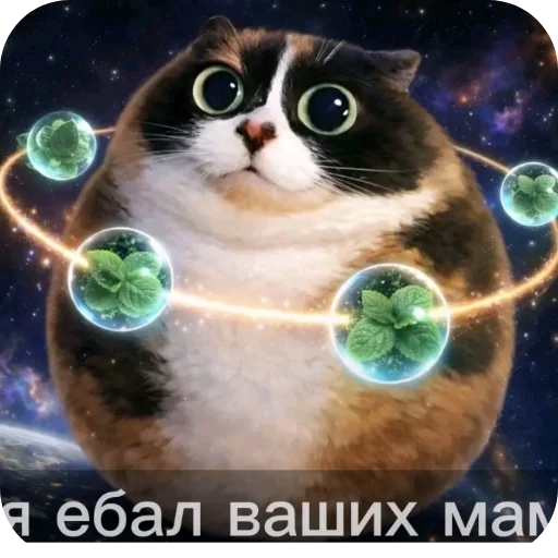 🐱 Стикер «Куки под дозой» для Telegram