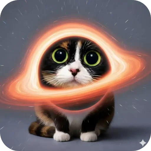 🐱 Стикер «Куки под дозой» для Telegram