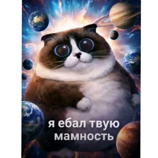 🐱 Стикер «Куки что это блять?» для Telegram