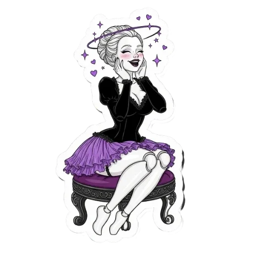 😀 Стикер «Куклы» для Telegram