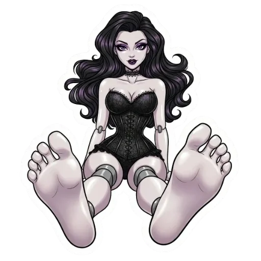 👈 Стикер «Куклы» для Telegram