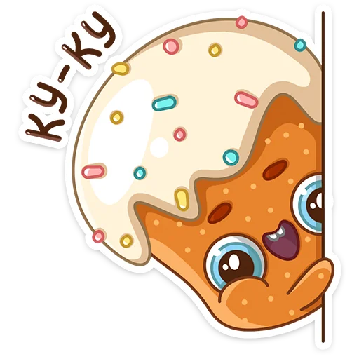 👀 Стикер «Кулич Кузя» для Telegram