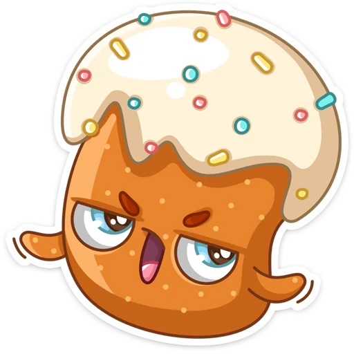 🥺 Стикер «Кулич Кузя» для Telegram