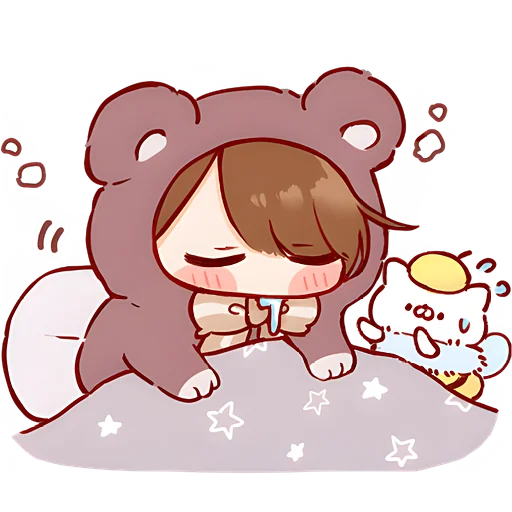 😴 Стикер «Кума чан» для Telegram
